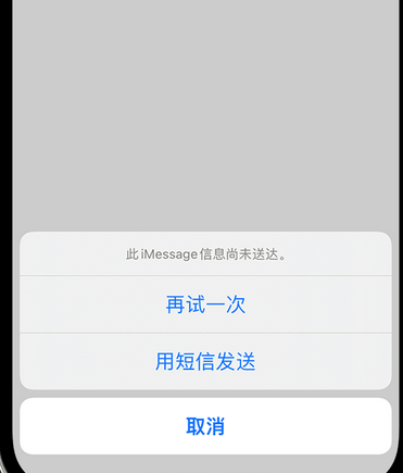 绥德apple维修iPhone上无法正常发送iMessage信息