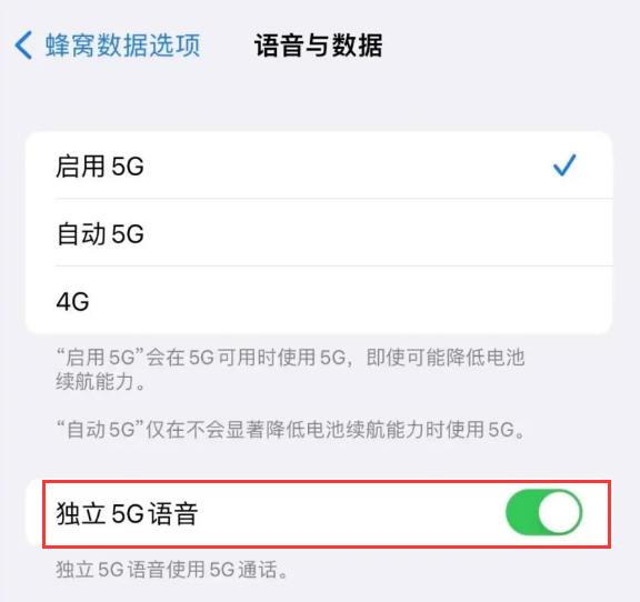 绥德苹果14维修分享iPhone 14 Pro如何开启VoNR 
