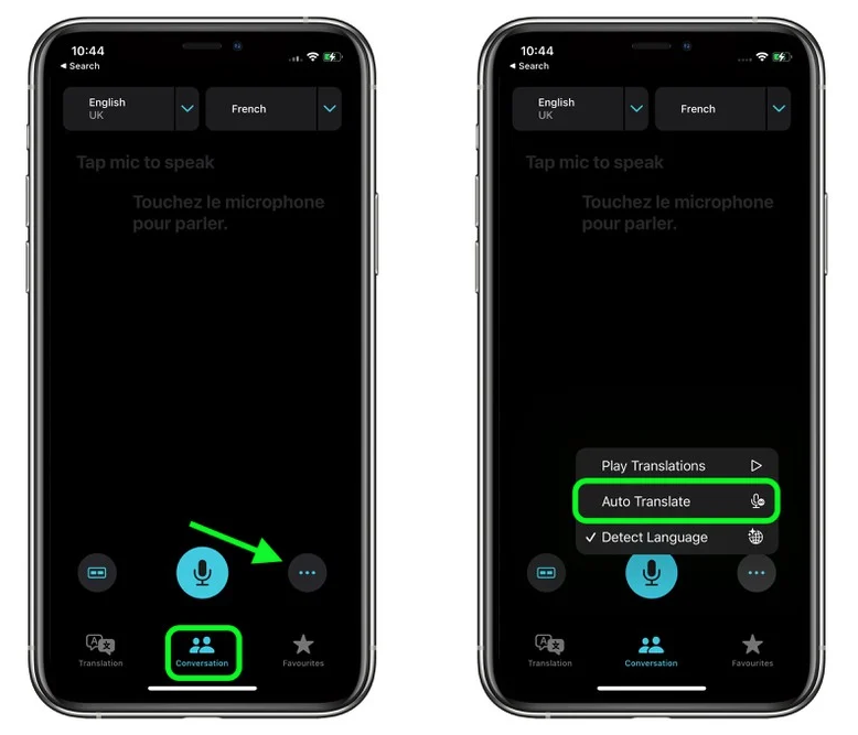 绥德苹果手机维修分享iOS 15 “翻译” App 新改进 