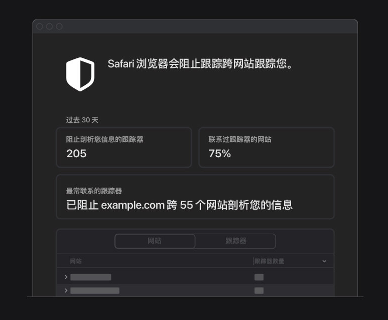 绥德苹果手机维修分享如何在 Safari 浏览器中查看和打开隐私报告 