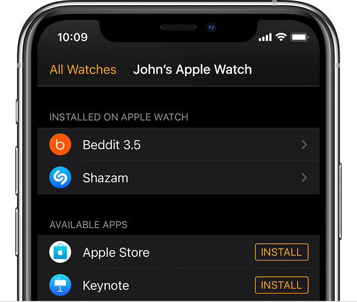 绥德苹果手机维修分享如何在 Apple Watch 上下载应用 